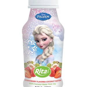 250ml PP bottle Strawberry Flavored Coconut Water