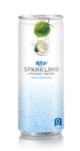 250ml Slim Alu Can Sparkling Coconut Water 3