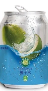 250ml alu can coconut water