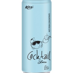 250ml aluminum can Cocktail Juice