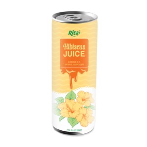 250ml canned best natural hibiscusjuice