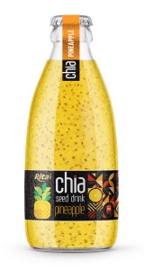 Hot Product Chia Seed Drink With Pineapple Flavor 