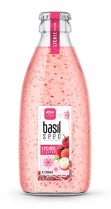 NFC Lychee flavour Basil seed drink