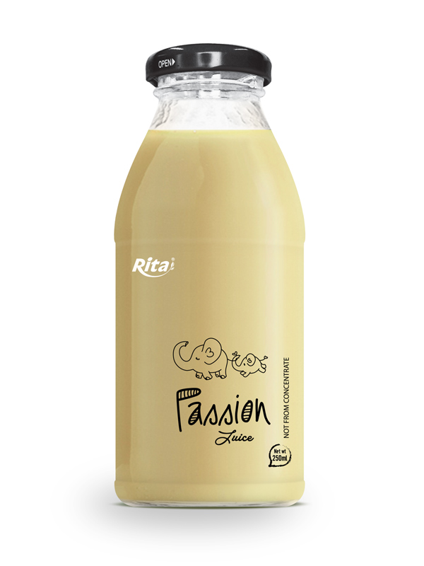 250ml glass bottle Passion Juice