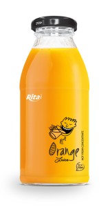 250ml glass bottle Orange Juice 250ml glass bottle Orange Juice