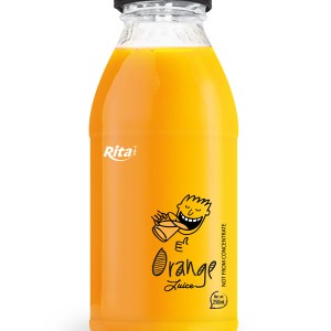 250ml glass bottle  Orange Juice