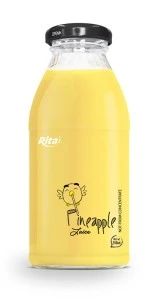 250ml glass bottle best  Pineapple Juice