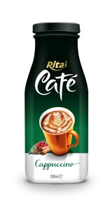 280ml Glass bottle Cappuccino Coffee 280ml Glass bottle Cappuccino Coffee