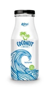 280ml Glass bottle Best young Coconut Water