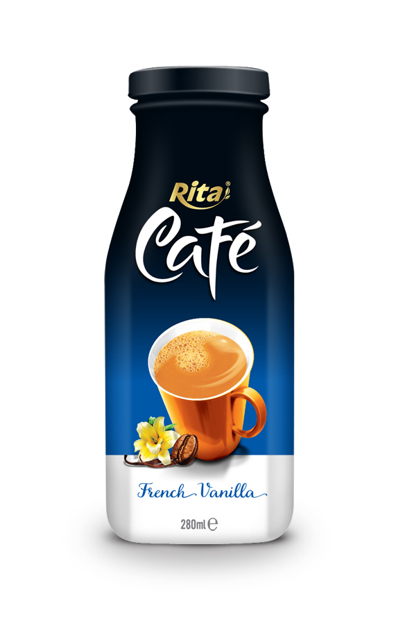 280ml Glass bottle French Vanilla Coffee