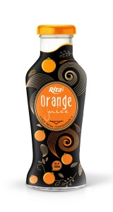 280ml Glass bottle Orange Juice