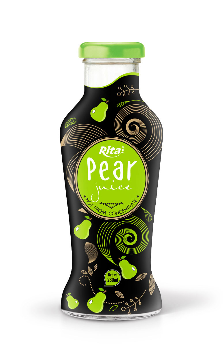 280ml Glass bottle Pear Juice