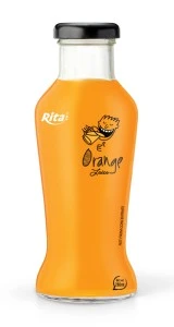 glass bottle Orange Juice private label manufacturers