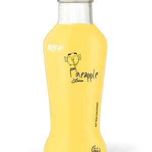 280ml glass bottle  Pineapple Juice