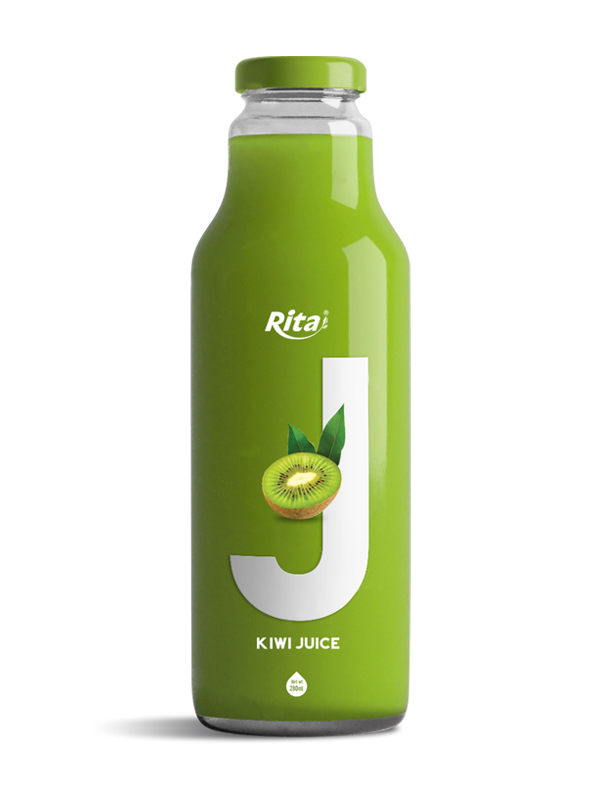 280ml glass bottle kiwi juice