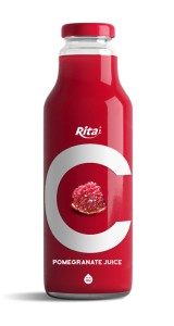 280ml glass bottle pomegranate juice