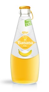 290ml glass bottle Banana drink