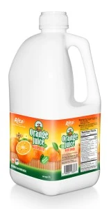 Wholesale Supplier 2L PP bottle Orange juice with Pulp 