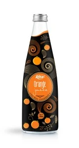 310ml Glass bottle Orange Juice