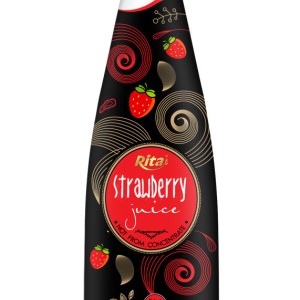 310ml Glass bottle Strawberry Juice