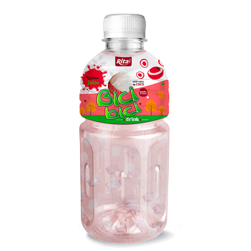 310ml Pet Bottle Lychee juice Bici bici 1