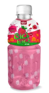 Bici bici strawberry juice nata deco drink