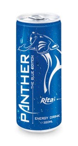 320ml Slim Can The Blue Edition Energy Drink blue