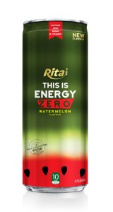 320ml Slim Can Watermelon Flavour Energy Drink
