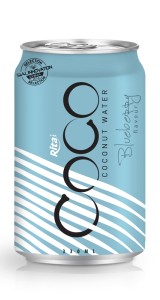 330ml Alu Can Blueberry flavour Coconut Water