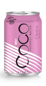 330ml Alu Can Grape flavour Coconut Water