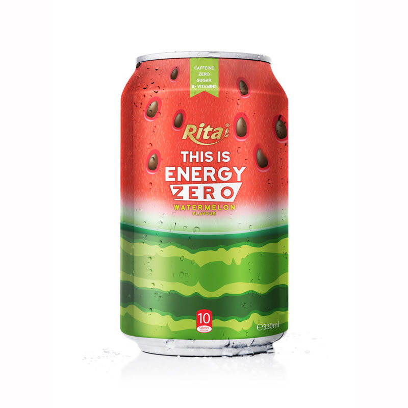 330ml Alu Can Watermelon Flavour Energy Drink
