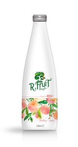 330ml Glass bottle Peach Juice RITA brand