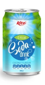 how to private label 330ml Soda drink coconut Flavour