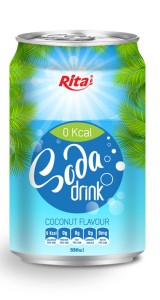 330ml Soda drink coconut Flavour