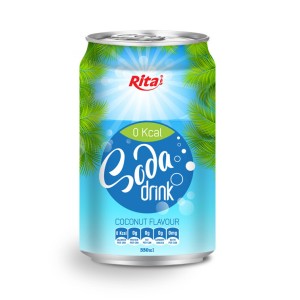 330ml Soda drink coconut Flavour