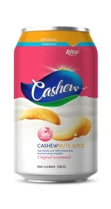 330ml alu slim cashew milk drink supplier