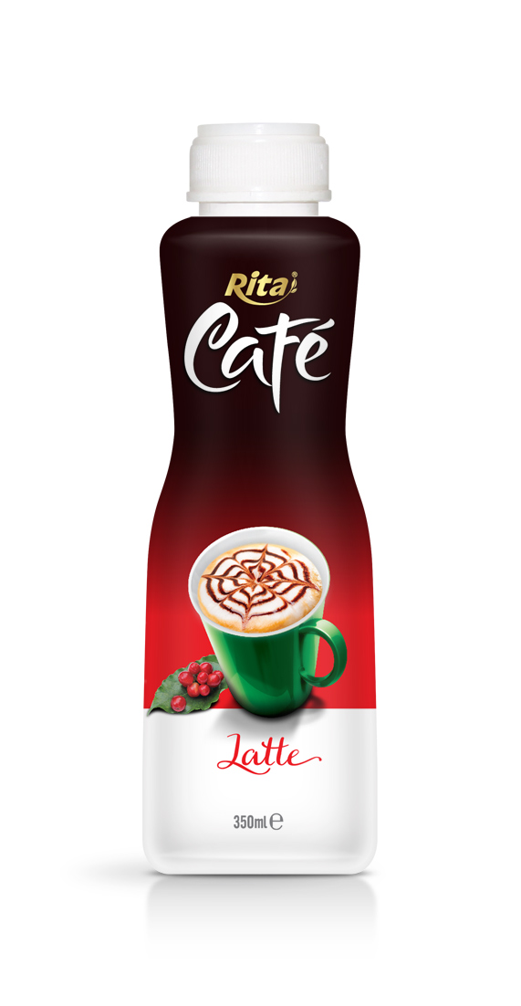 350ml PP bottle Latte Coffee
