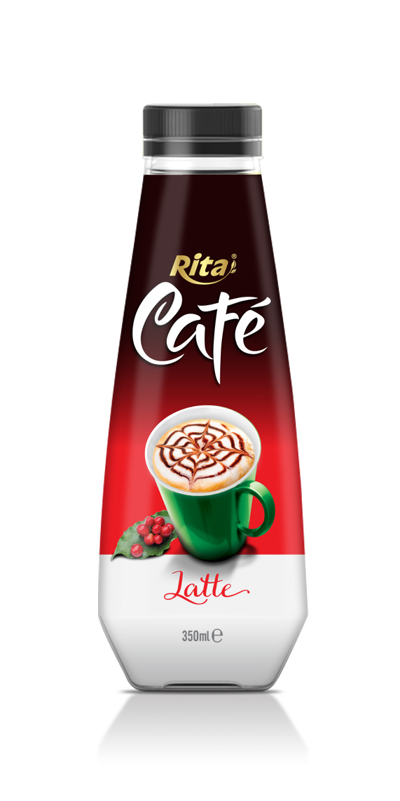 350ml Pet Bottle Latte Coffee