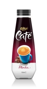 350ml Pet bottle Mocha Coffee Robusta
