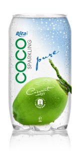 350ml Pet bottle natural coconut water  1