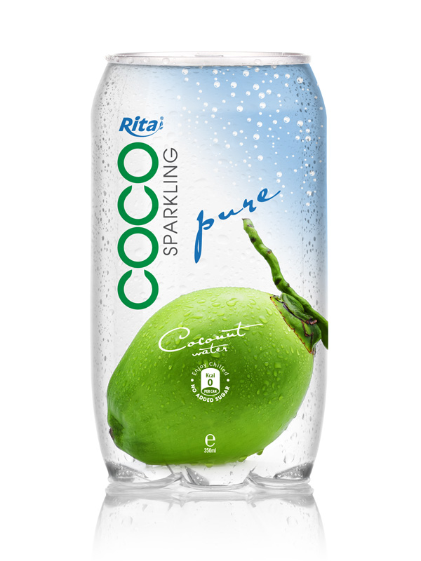 350ml Pet bottle natural coconut water  1