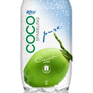 350ml Pet bottle natural coconut water  1