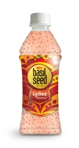 350ml basil seed drink with Lychee