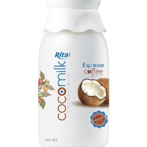 360ml Espresso coffee flavor with coconut milk 