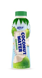 450ml Pet bottle Coconut water original advantages fresh drink
