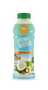 450ml Pet bottle Young Coconut water fresh compensate for dehydration