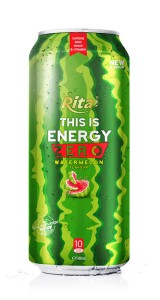 500ml Alu Can Watermelon Flavour Energy Drink