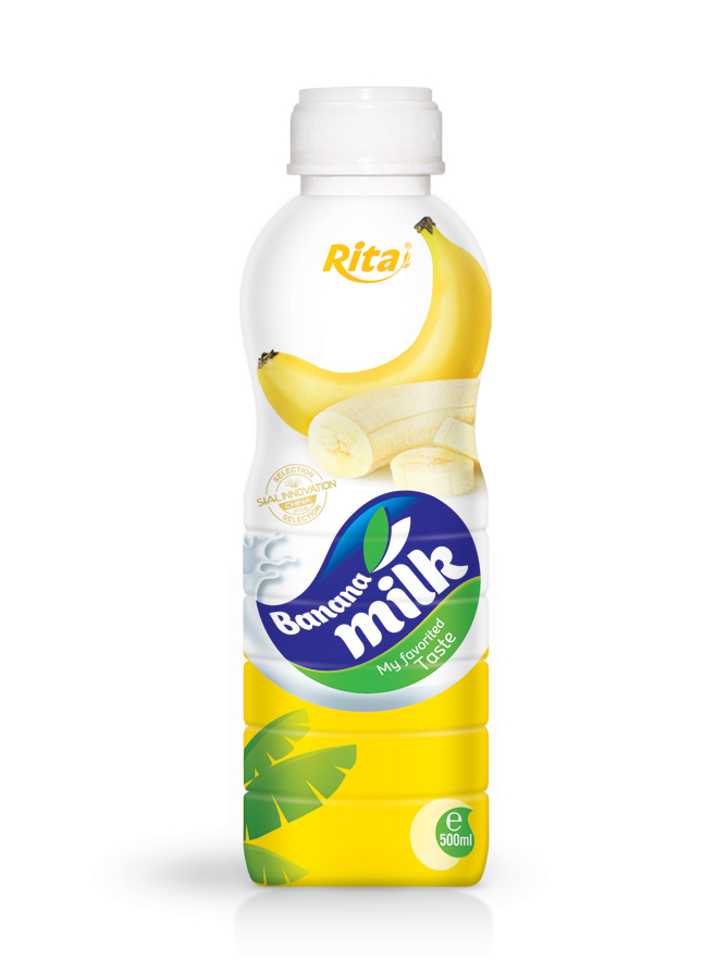 500ml Banana milk My favorited taste