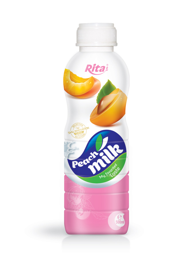 500ml Peach milk My favorited taste