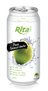 500ml Slim Can Pure Coconut Water